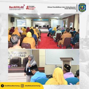 Dinas Pendidikan dan Kebudayaan Kota Bontang Gelar Sosialisasi Permendikdasmen Nomor 6 Tahun 2026 tentang Budaya Sekolah Aman dan Nyaman